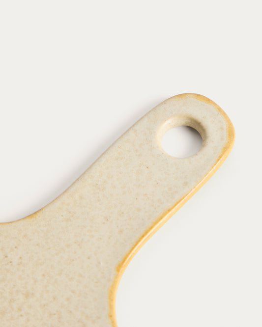 Daska za sečenje Belor od keramike bela 33 x 22,6 cm