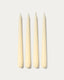 Talinen set of 4 white candles