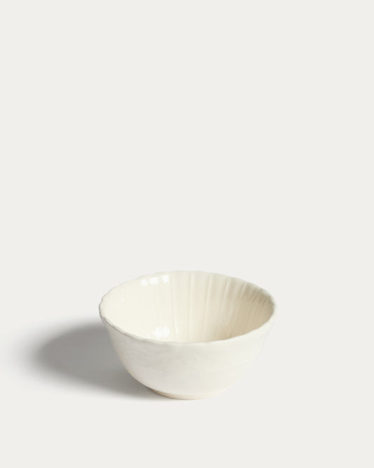 Beige Varla ceramic bowl 