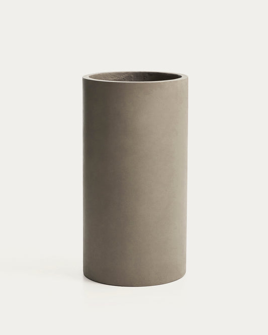 Aiguablava siva saksija od cementa Ø 42cm