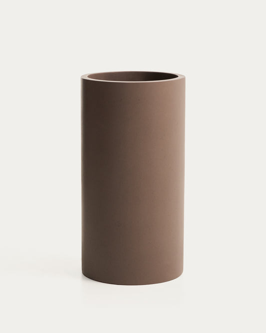 Aiguablava braon saksija od cementa Ø 42cm