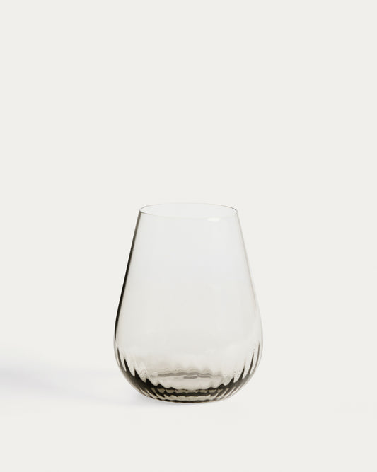 Davel čaša od sivog stakla 42,5 cl