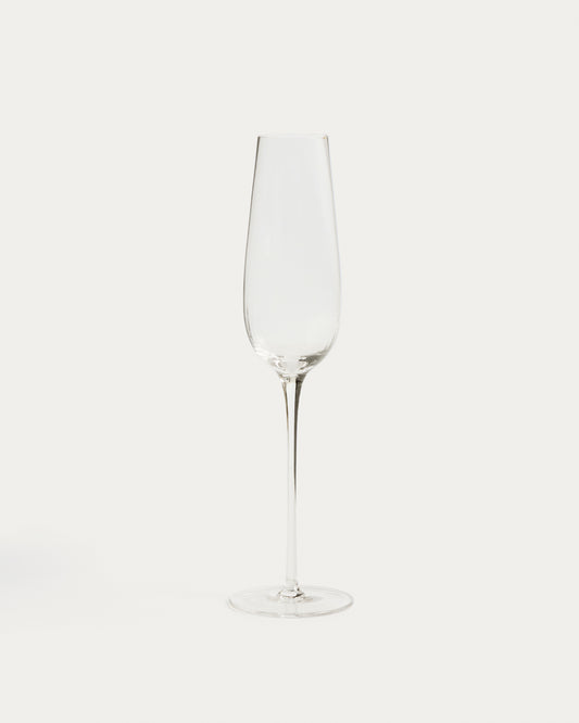 Davel čaša za penušavo vino od providnog stakla 21,5 cl