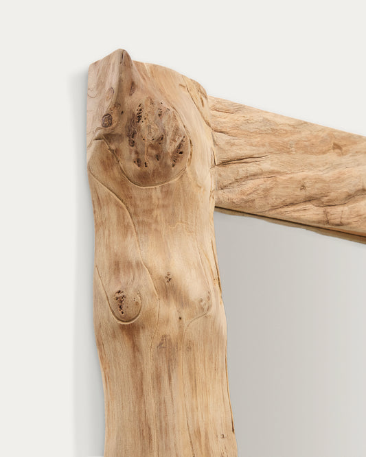 Ibro drveno ogledalo, 105 x 200 cm