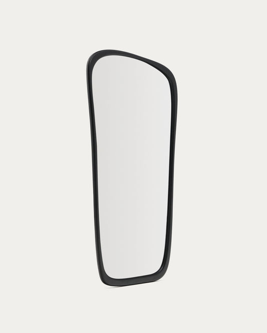 Alura black teak wood mirror 94.5 x 192cm FSC 100%