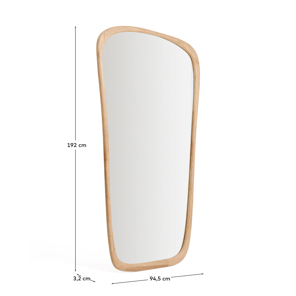 Alura teak mirror 94.6 x 192.1 cm FSC 100%