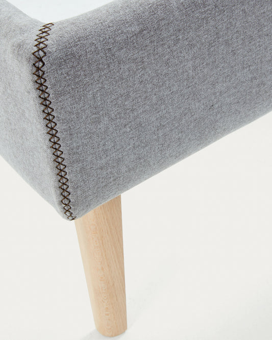 Dyla presvlaka za dušek 90 x 190 cm u sivoj boji