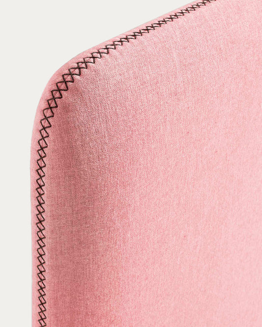 Headboard cover Dyla pink for beds up to 90 cm