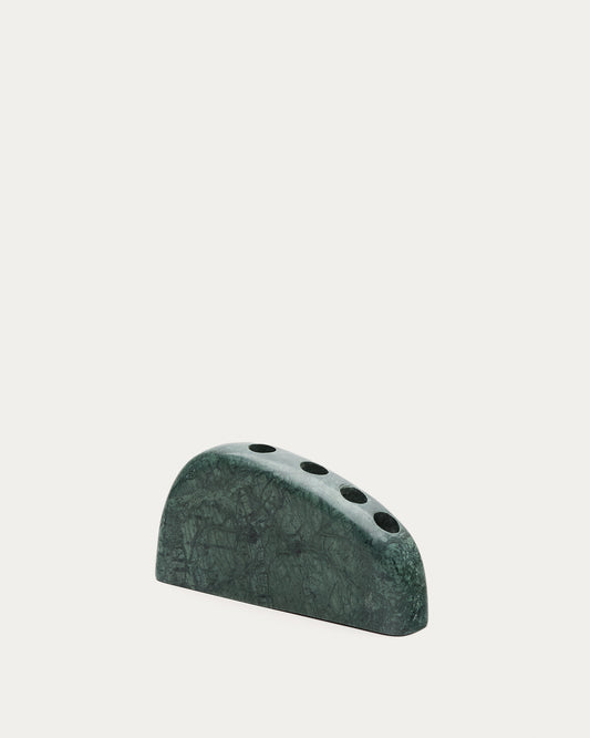 Signe veliki, zeleni mermerni svećnjak, 10 cm