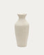 Pria white, papier mâché vase, 72 cm