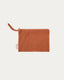 Olna toiletry bag made of 100% terracotta cotton