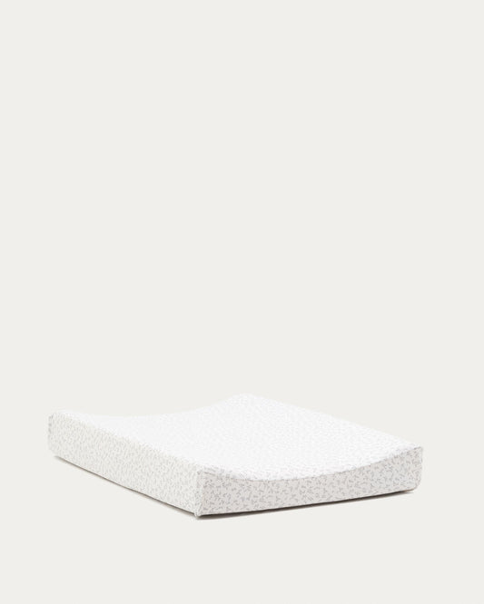 100% white cotton cover for changing mat Olna 50 x 70 cm