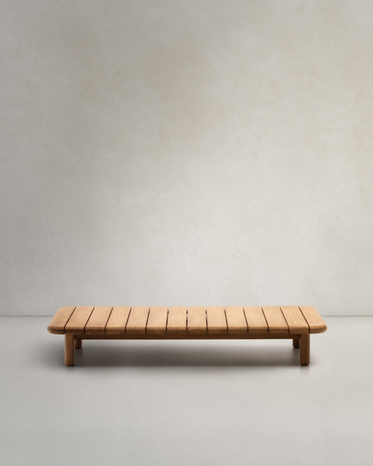 turqueta solid teak coffee table, 140 x 70 cm, FSC 100%