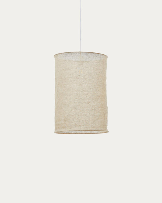 Mariela ceiling lamp shade in beige finish Ø 40 x 60 cm