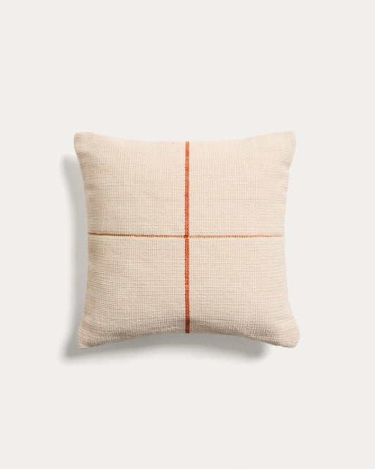 Cushion cover Atima 100% PET jacquard orange 45 x 45 cm