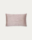Mirca textured cushion cover in terracotta color, 50 x 30 cm
