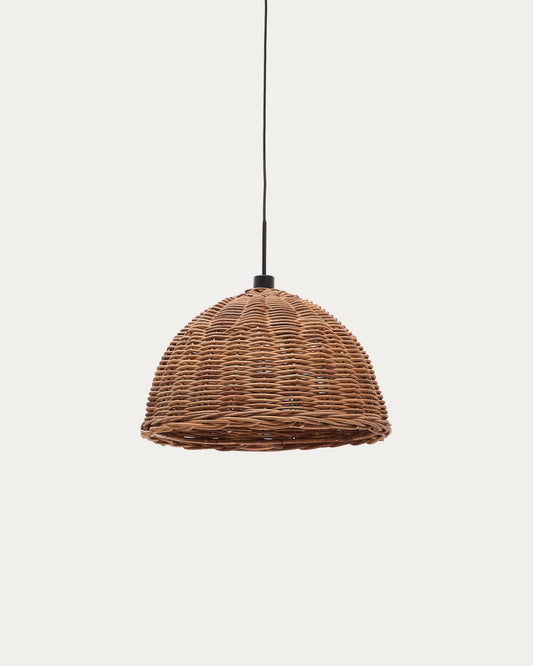 Jornets ceiling lamp shade made of rattan in a natural finish Ø 50 cm