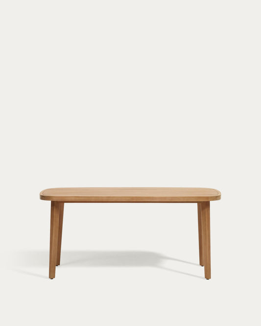 Maset 100% prikladan sto na otvorenom od punog drveta eukaliptusa, 170 x 90 cm, FSC