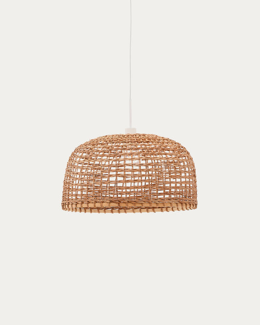 Dakira ceiling lamp shade made of rattan with a natural finish Ø52cm