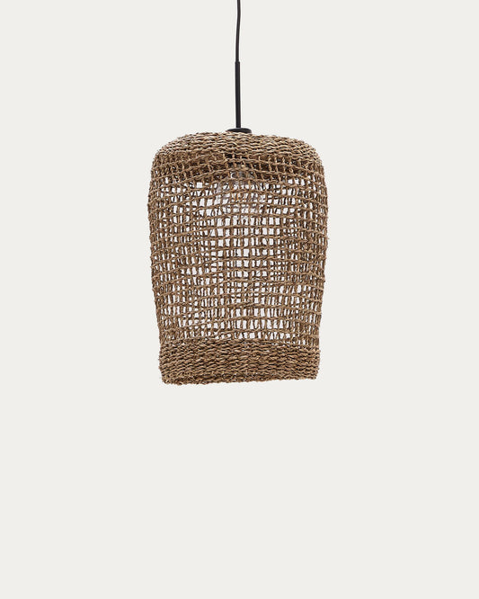 Laiar ceiling lamp shade made of rattan in a natural finish Ø27 cm