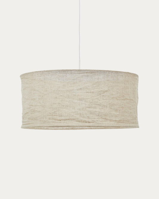 Mariela ceiling lamp shade in beige finish Ø 80 x 40 cm