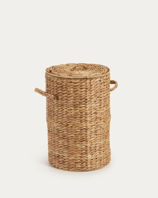 Yessira clothes basket made of natural fibers, 55 cm