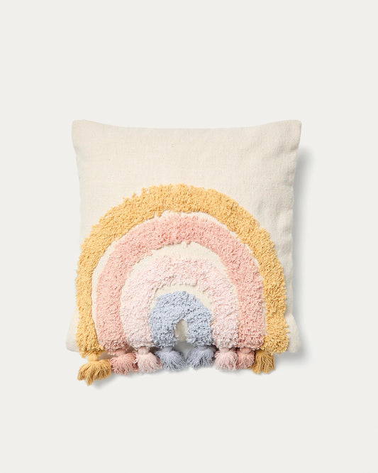 Tadea cotton pillow cover, multicolored long, 45 x 45 cm