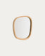 Alura teak mirror 45.5 x 47 cm FSC 100%