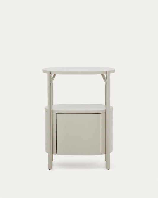 Arely bathroom cabinet with steel structure and MDF in white color 60 x 40 cm