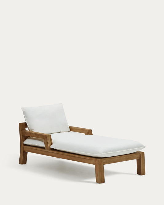 Forcanera lounge chair made of solid teak