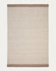 Nifelia beige wool jacquard carpet, 200 x 300 cm