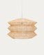 Dakit rattan ceiling lamp shade with light finish 60 x 39 cm