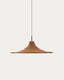 Bladia ceiling lamp made of rattan with a natural finish Ø70cm