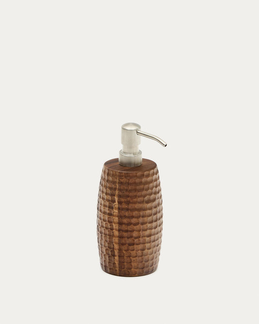 Fraz soap dispenser made of acacia wood FSC 100%