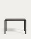 Culip aluminium outdoor bar table in powder coated grey finish, 150 x 77 cm