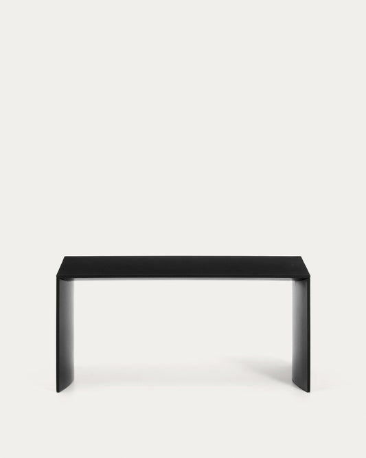 Litto crni stočić za kafu od lakiranog MDF-a, 90 x 45 cm