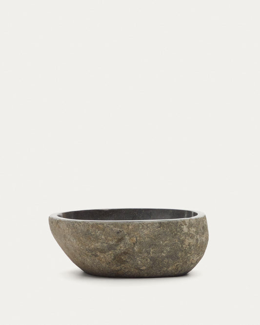tetsu stone sink Onix, Ø 40 cm