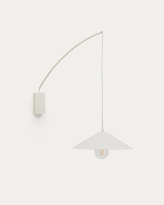 Kally wall lamp in beige finish