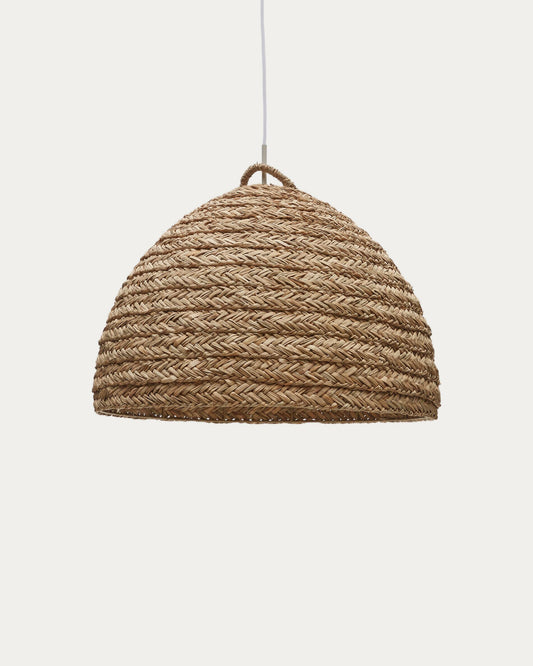 Fonteta ceiling lamp made of natural fibers in a natural finish, Ø 60 cm