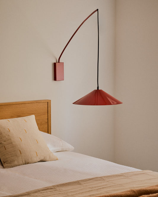 Kally wall lamp in red color