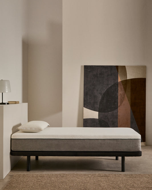 Base covered with 3D fabric for mattress 80 x 200 cm