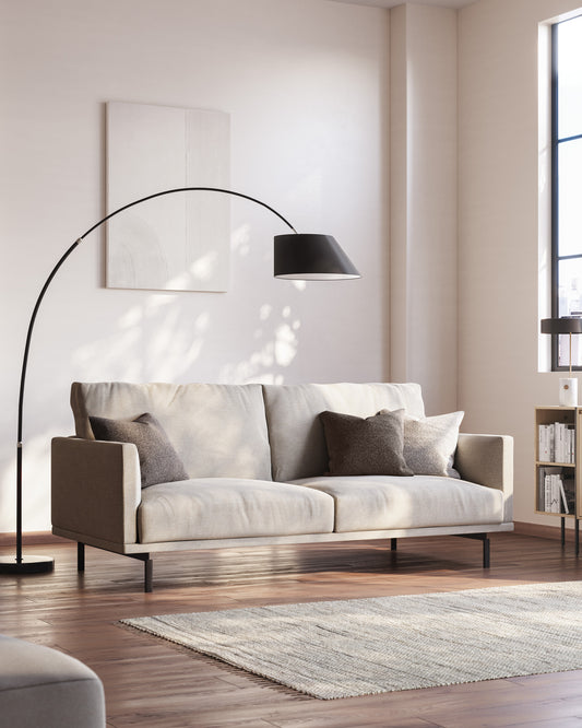 Two-seater Galena in beige, 174 cm FSC Mix Credit