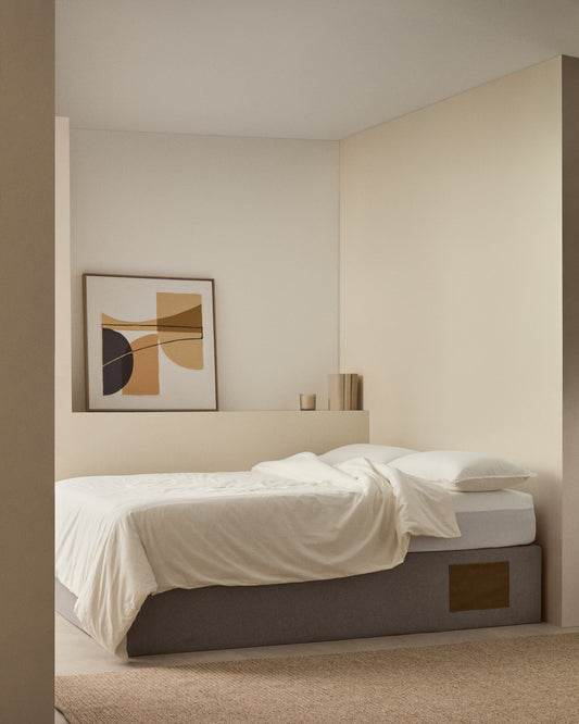 Matters folding sofa in gray for mattress 160 x 200 cm