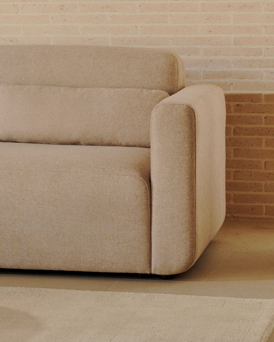 Neom 2 seater modular sofa in beige, 188 cm FSC Mix Credit