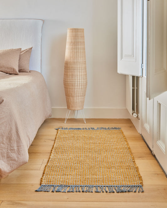 Kamaria velika stona lampa od ratana sa prirodnom završnom obradom