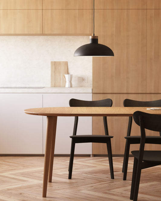 Gotram pendant light, black