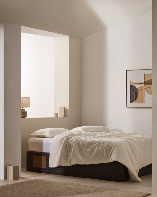 Matters folding sofa in black for mattress 180 x 200 cm