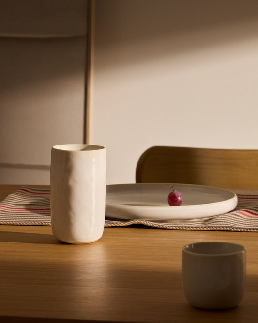 Uilo ceramic mug, white