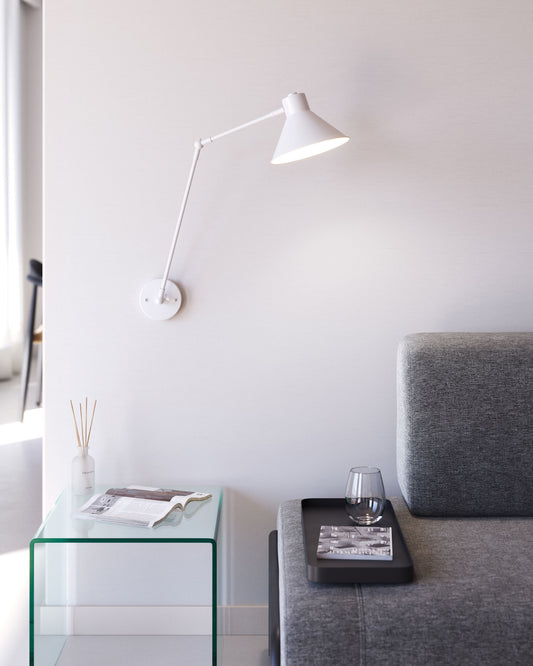 Wall lamp Dione white