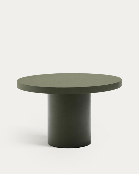 Aiguablava zeleni cement okrugli sto Ø120cm